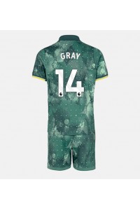 Tottenham Hotspur Archie Gray #14 Babytruitje 3e tenue Kind 2024-25 Korte Mouw (+ Korte broeken)